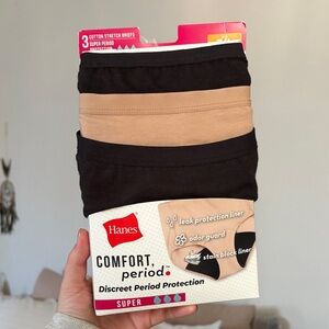 Hanes Comfort Period Underwear